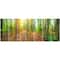 Designart - Dense Forest Panorama - Landscape Canvas Art Print